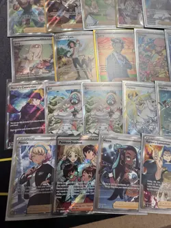 LOT OF 21 POKEMON CARDS FULL ART TRAINERS FROM SWSH & SCARLET VIOLET NM - Image 5
