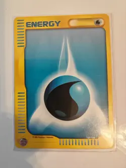165/165 Water Energy Expedition Base Set Pokemon Card Excellent WOTC.NM/LP - Image 1