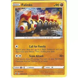 109/192 Falinks : Uncommon Card : Sword & Shield Rebel Clash Pokemon TCG - Image 1