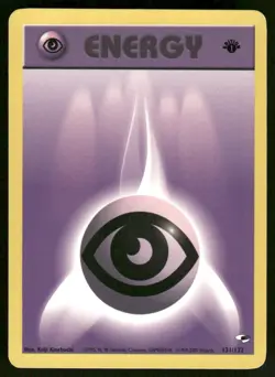Pokemon Cards Psychic Energy 131/132 Unlimited Gym Heroes WOTC NM - Image 1