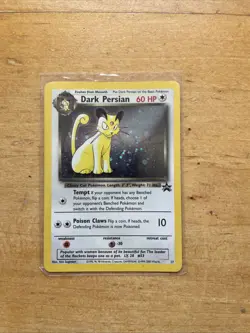 Dark Persian Black Star Promo Holo Card 17/53 WOTC Moderately Played Vintage - Image 1