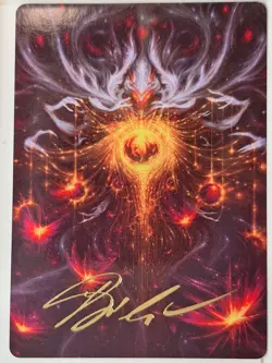 I Am Duskmourn - GOLD STAMPED ART CARD - Magic the Gathering MTG Nice! - Image 1