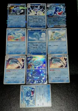 Palafin & Finizen Pokemon TCG Mixed 10 Card Bundle NM - Image 1