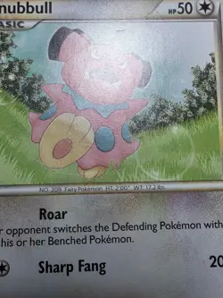 HP Pokemon Call Of Legends Snubbull 71/95 Common Card - Image 5