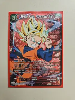 SS Son Goten, Hyperspeed Rush Winner P-407 NM Dragon Ball Super Card Game - Image 1