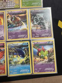 LOT OF 8 VINTAGE POKEMON CARDS FROM ANCIENT ORIGINS AND SUN AND MOON BREAK CARD - Image 4