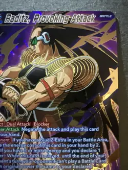 RADITZ, PROVOKING ATTACK BT23-055 SPR- NM- Dragon ball super card game - Image 3