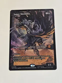 Super Shredder Showcase FOIL 285 MTG Teenage Mutant Ninja Turtles TMT NM X1 - Image 1