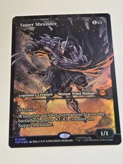 Super Shredder Showcase FOIL 285 MTG Teenage Mutant Ninja Turtles TMT NM X1 - Image 2