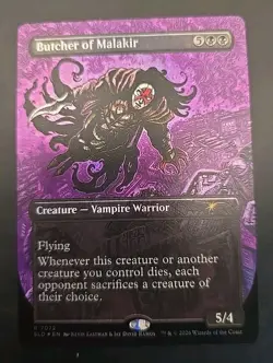 Butcher of Malakir (7072) Secret Lair Drop MTG Foil Near Mint - Image 1