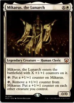 Mikaeus, the Lunarch M Commander: March of the Machine 197 NM MTG x1 - Image 1