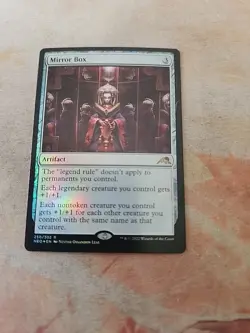 Mirror Box Foil Kamigawa Neon Dynasty MTG LP - Image 1
