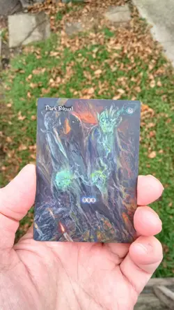 MtG Dark Ritual Full Magic Altered Hand Painted Art Original Alter - Image 4