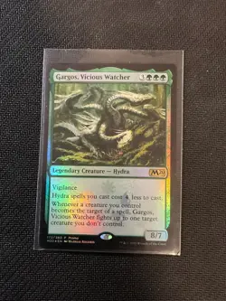 MTG Gargos, Vicious Watcher Foil M20 Promo 172/280 LP - Image 1