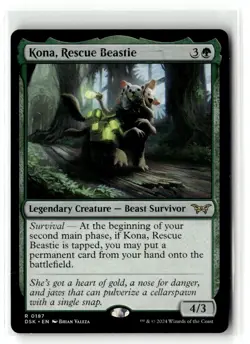 Kona, Rescue Beastie (0187) Duskmourn: House of Horror Regular - Image 1