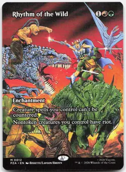 Rhythm of the Wild (Borderless) *Regular* PZA 12 NM - Image 1