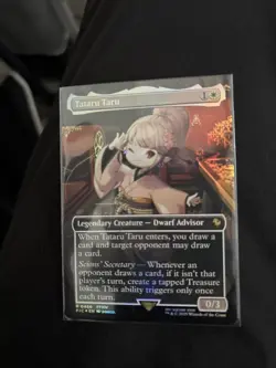 Tataru Taru (Borderless) (Chocobo Track Foil) Commander: Final Fantasy Foil - Image 1