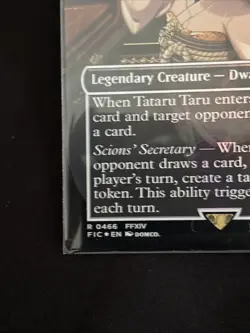 Tataru Taru (Borderless) (Chocobo Track Foil) Commander: Final Fantasy Foil - Image 2