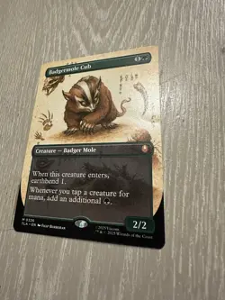 Badgermole Cub (Borderless) Avatar: The Last Airbender Regular - Image 1