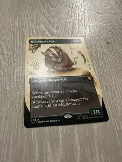 Badgermole Cub (Borderless) Avatar: The Last Airbender Regular - Image 2