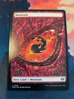MTG Tarkir Dragonstorm Dragon Eye Mountain - Image 1