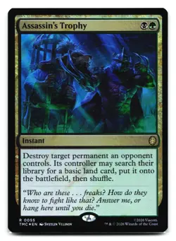 Assassin's Trophy #55 Teenage Mutant Ninja Turtles Foil - Image 1