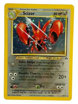 Scizor - 10/75 Neo Discovery 2001 WOTC - Holo - Pokemon TCG - Image 1