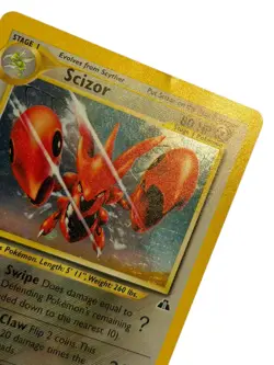Scizor - 10/75 Neo Discovery 2001 WOTC - Holo - Pokemon TCG - Image 3