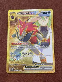 N’s Zoroark EX 189/159 (Pokemon 2025) - Journey Together - Hyper Rare - NM/MINT - Image 1