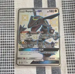 Pokemon Rayquaza GX 177A/168 Alternate Art Promo Holo Basic Card - Image 1