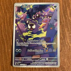 Pokemon Gastly Illustration Rare SV05: Temporal Forces 177/162 Holo Damaged - Image 3