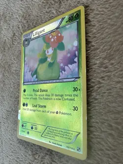 2011 Pokemon TCG Black & White Lilligant Reverse Holo Rare 10/114 MP - Image 2