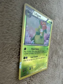 2011 Pokemon TCG Black & White Lilligant Reverse Holo Rare 10/114 MP - Image 4