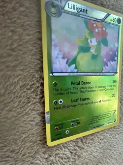 2011 Pokemon TCG Black & White Lilligant Reverse Holo Rare 10/114 MP - Image 5