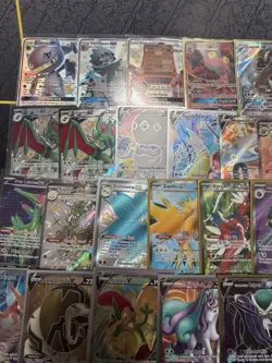 LOT OF 26 POKEMON CARDS FULL ARTS, GX, V, EX FROM HIDDEN FATES, SUN & MOON MORE - Image 2