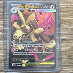 Pokemon Mega Lopunny EX 115/094 Me02 Phantasmal Flames Holo 330 HP Card - Image 1