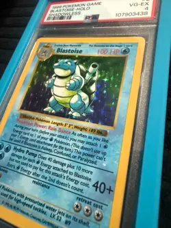 Pokemon Blastoise (Shadowless) psa 4 - Image 3