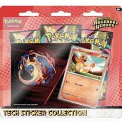 Pokemon TCG: Ascended Heroes Tech Sticker Collection Charmander - Image 1