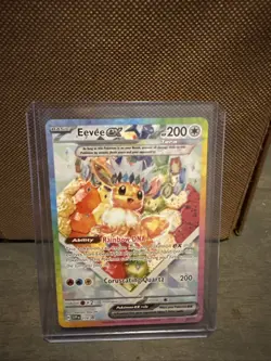 Pokemon TCG Eevee EX 174 Promo Holo Prismatic Evolutions - Image 1
