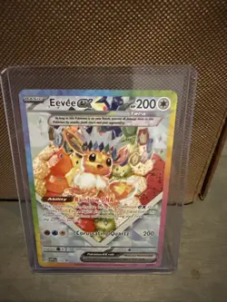 Pokemon TCG Eevee EX 174 Promo Holo Prismatic Evolutions - Image 2
