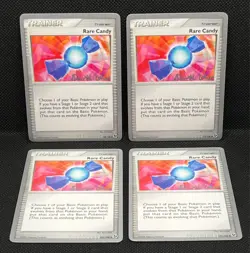 Pokemon Tcg Rare Candy World Championship 2009 x4 - Image 1