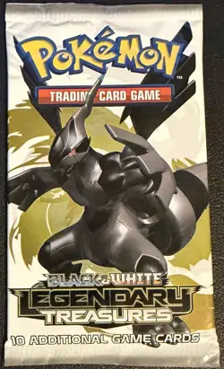 Pokemon Black And White Legendary Treasures Sealed Booster Pack 2013 - Image 1