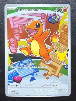Pokemon First Partner Illustration Collection MEP Charmander 038 - Image 1