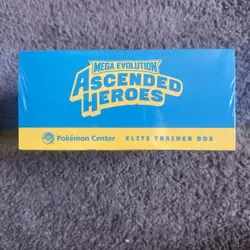Pokemon TCG Ascended Heroes Pokemon Center Etb Elite Trainer Box (Small Tear) - Image 2
