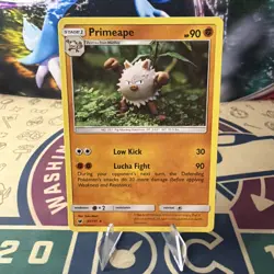 Primeape 51/111 Pokemon Crimson Invasion Rare - Image 1