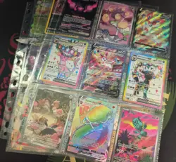 ⭐Modern Pokemon Collection Lot Binder Sylveon V/Umbreon.NM-LP+.🔥Crispy!🤌#1 - Image 1