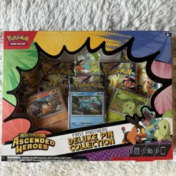 Pokemon TCG: Mega Evolution-Ascended Heroes First Partners Deluxe Pin Collection - Image 1