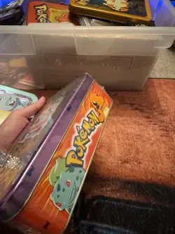 Pokemon Topps Factory Sealed Collectors Tin - TV Animation Ed. Bulbasaur - Image 3