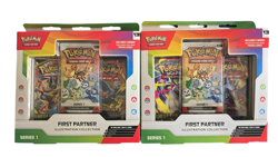 Pokemon TCG First Partner Illustration Collection Box Series 1 (Lot of 2) - New - Image 1