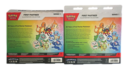 Pokemon TCG First Partner Illustration Collection Box Series 1 (Lot of 2) - New - Image 2